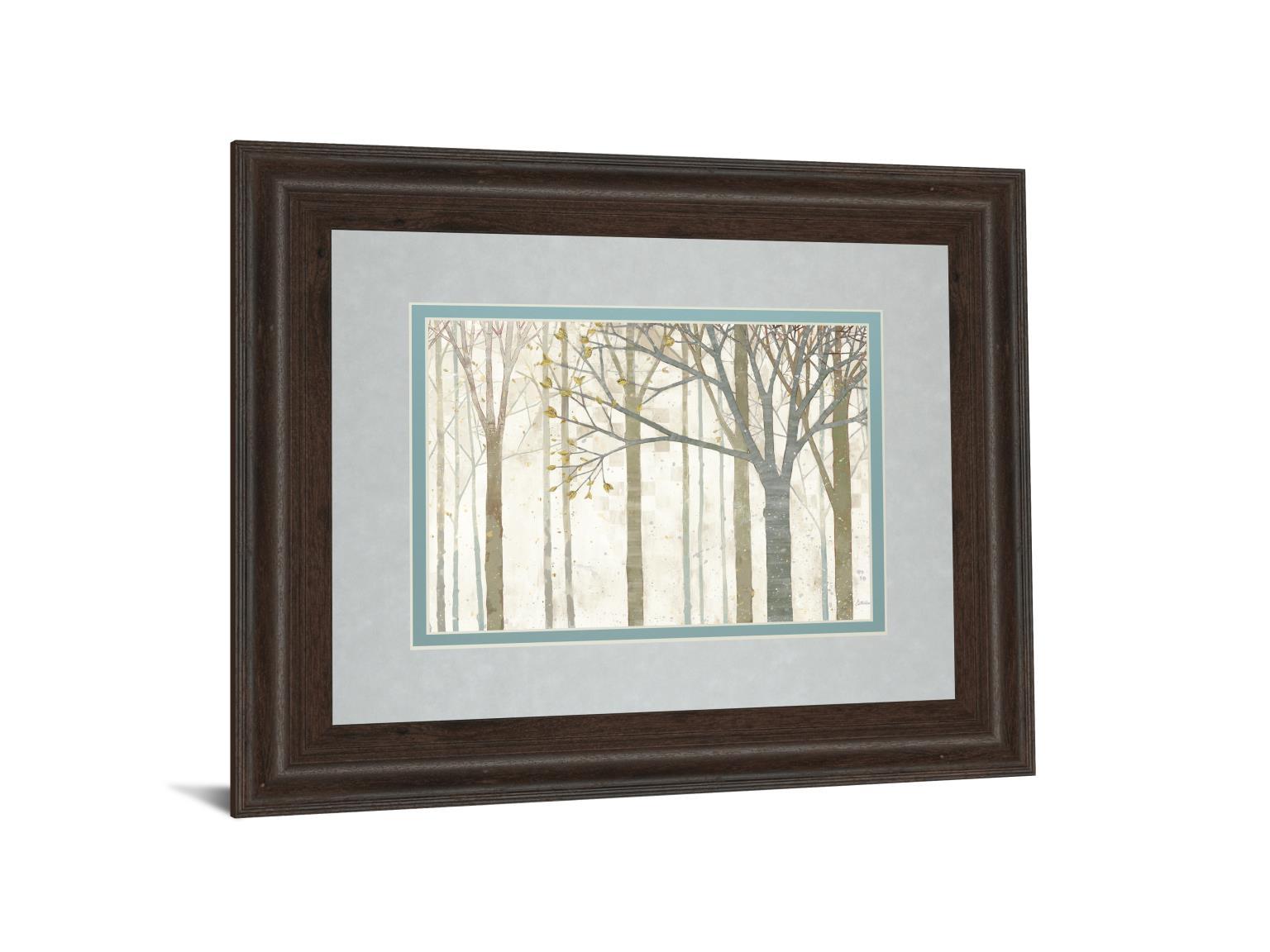 In Springtime No Border By Katherine Lowell - Framed Print Wall Art - White