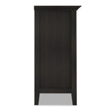 Amherst - 2 Door Storage Cabinet & Adjustable Shelving - Brown