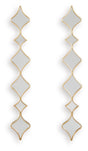 Harriswood - Gold Finish - Accent Mirror Set (Set of 2) by Signature Design by Ashley® | Bel Furniture