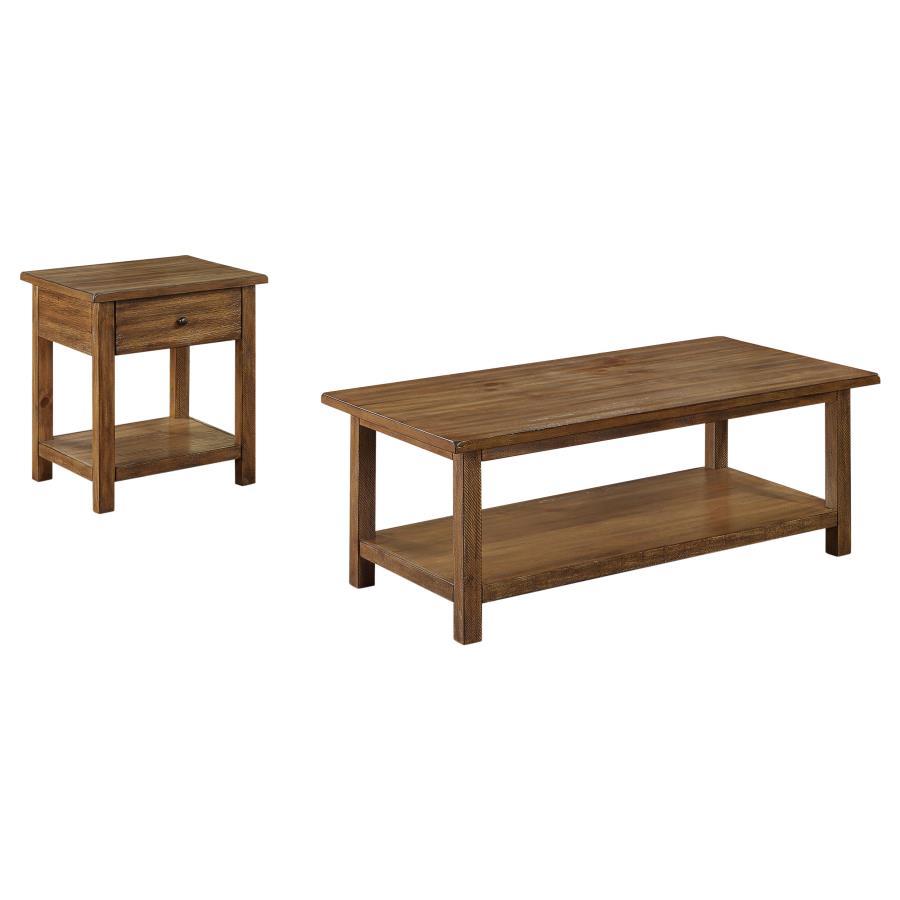 Payne - Coffee And 1-Drawer End Table Set by Coaster Fine Furniture | Bel Furniture