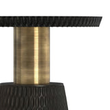 Breanna - Side Table - Black / Gold by Simpli-Home | Bel Furniture