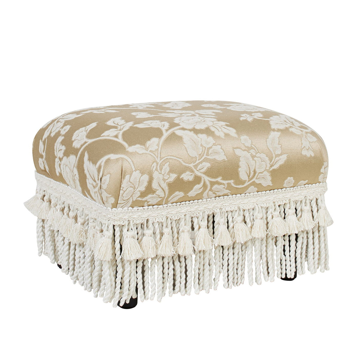 Fiona - Handcrafted Accent Footstool Ottoman - view 3
