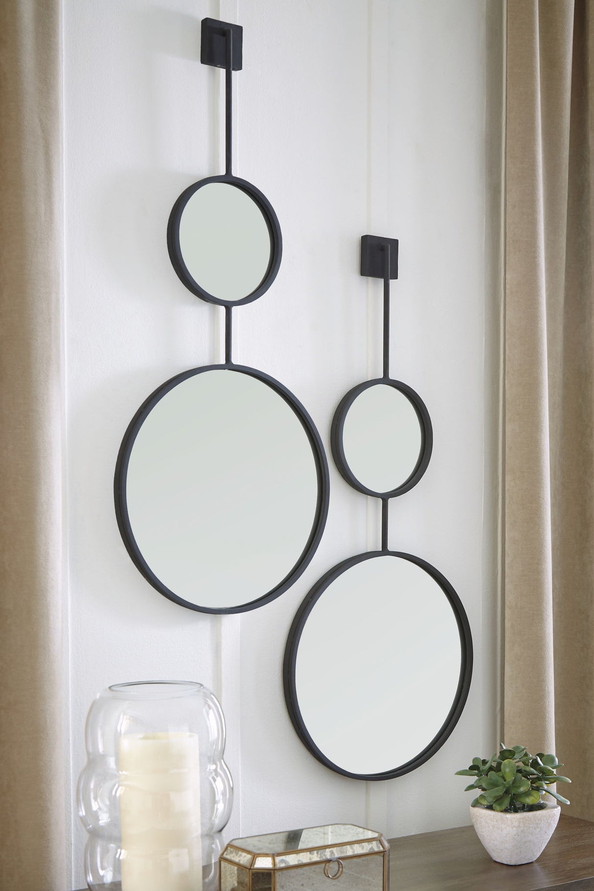 Brewer - Accent Mirror - Black