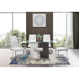 Iris - Dining Table - Gray