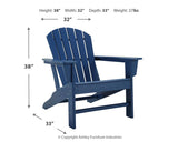 Sundown Treasure - Outdoor Adirondack Chair by Signature Design by Ashley® | Bel Furniture