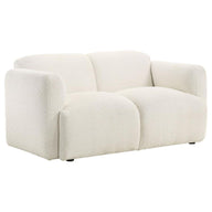 Dorset - Fabric Upholstered Round Track Arm Loveseat