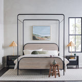 Modern Canopy Bed Frame by Walker Edison | Bel Furniture