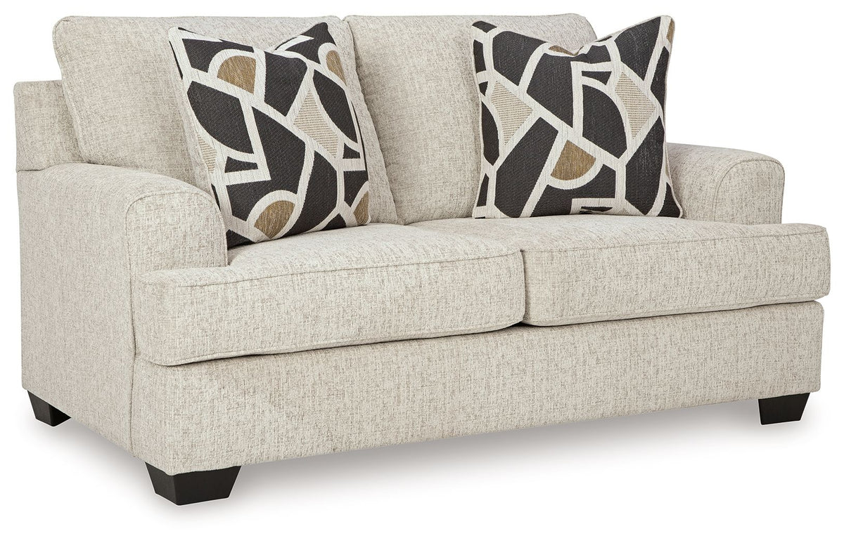 Heartcort - Quartz - Loveseat by Benchcraft® | Bel Furniture