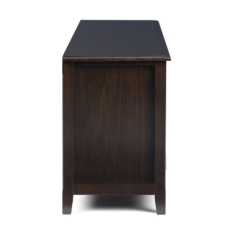 Burlington - TV Media Stand by Simpli-Home | Bel Furniture
