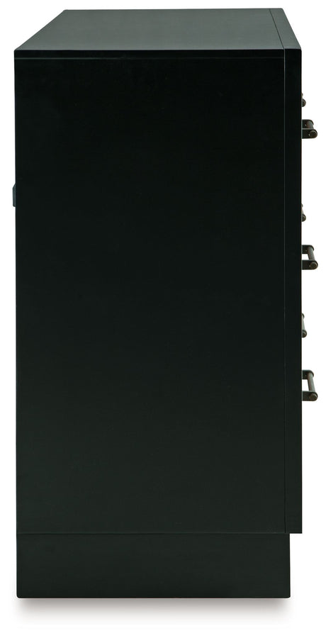 Kraeburn - Brown / Black - Dresser by Benchcraft® | Bel Furniture