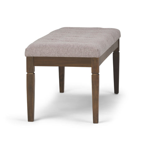 Waverly - Upholstered Tufted Ottoman Bench - view 6