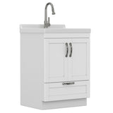 Maile - All-In-One Laundry Utility Sink And Cabinet