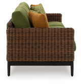 Horizon Hall - Brown / Green - Sofa With Cushion by Signature Design by Ashley® | Bel Furniture