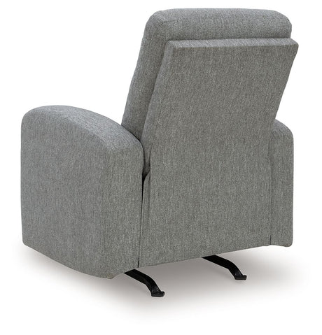 Gauntlet - Sterling - Rocker Recliner by Signature Design by Ashley® | Bel Furniture