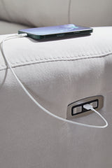 Social Pointe - Reclining Sectional by Signature Design by Ashley® | Bel Furniture