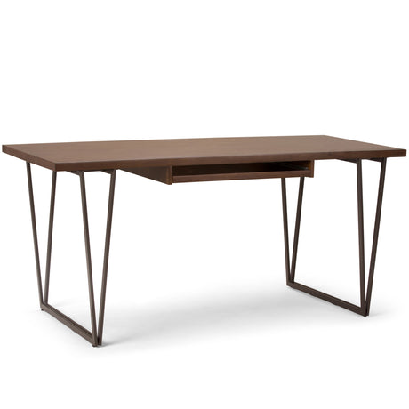 Ryder - Desk - Natural Aged Brown by Simpli-Home | Bel Furniture
