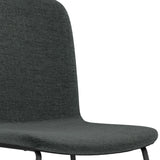 Wilcox - Dining Chair (Set of 2) - Charcoal Gray by Simpli-Home | Bel Furniture