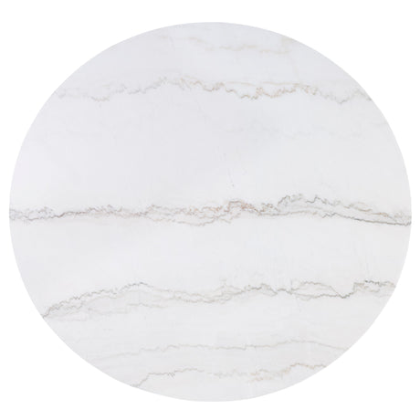 Varley - 5 Piece Round Dining Room Set - White / Gray by Crown Mark | Bel Furniture