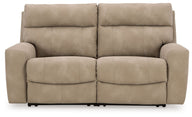 Next-Gen Durapella - Reclining Sectional Beige 2 Pc. Power Reclining Sectional Loveseat by Signature Design by Ashley® | Bel Furniture