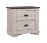 Coralee - Nightstand Pearl Silver by Crown Mark | Bel Furniture