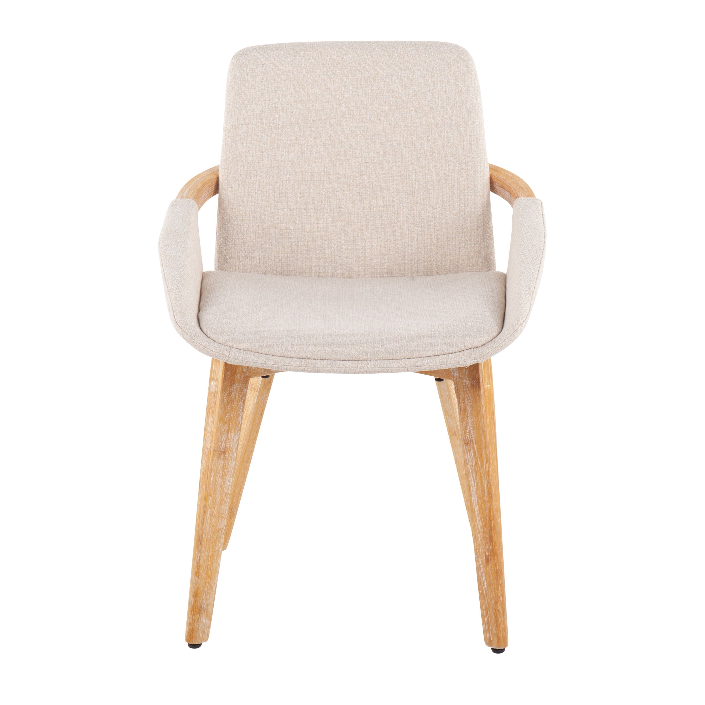 Cosmo - Mid-Century Chair - Natural / Cream