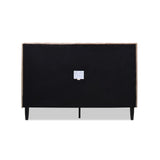 Aspen - Vertical Tufted Modern Headboard Platform Bed Set by Jennifer Taylor Home | Bel Furniture