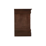 Louis Phillipe - Storage Nightstand - Cappuccino