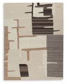 Kencher - Rug Dark Brown 8' x 10' by Signature Design by Ashley® | Bel Furniture