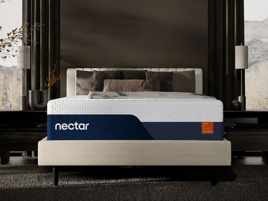Nectar Ultra Memory Foam 5.1 - Mattress White by Nectar | Bel Furniture