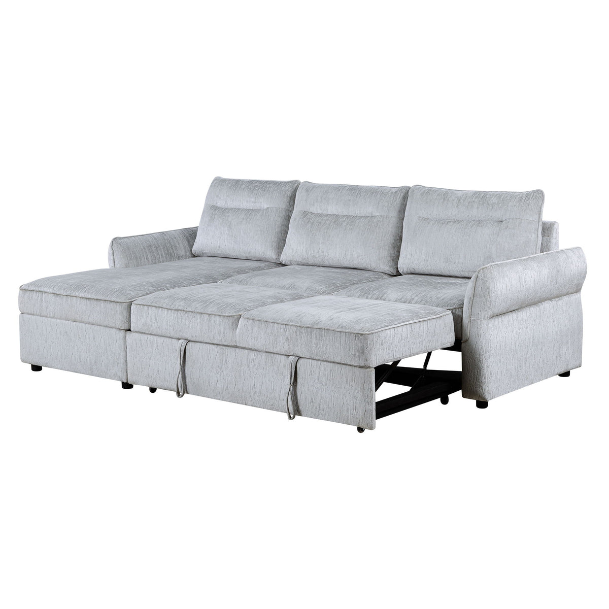 Montana - Sofabed With Storage - Gray - view 2