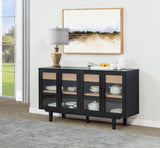 Middleton - 4-Door Sideboard Server With Dual Drawers by Coaster Fine Furniture | Bel Furniture
