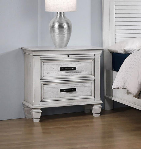 Franco - 2-Drawer Nightstand by CoasterEssence | Bel Furniture