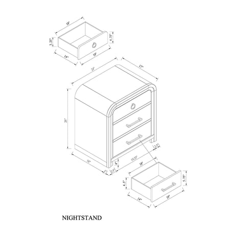 Malco - 5 Piece Bedroom Set