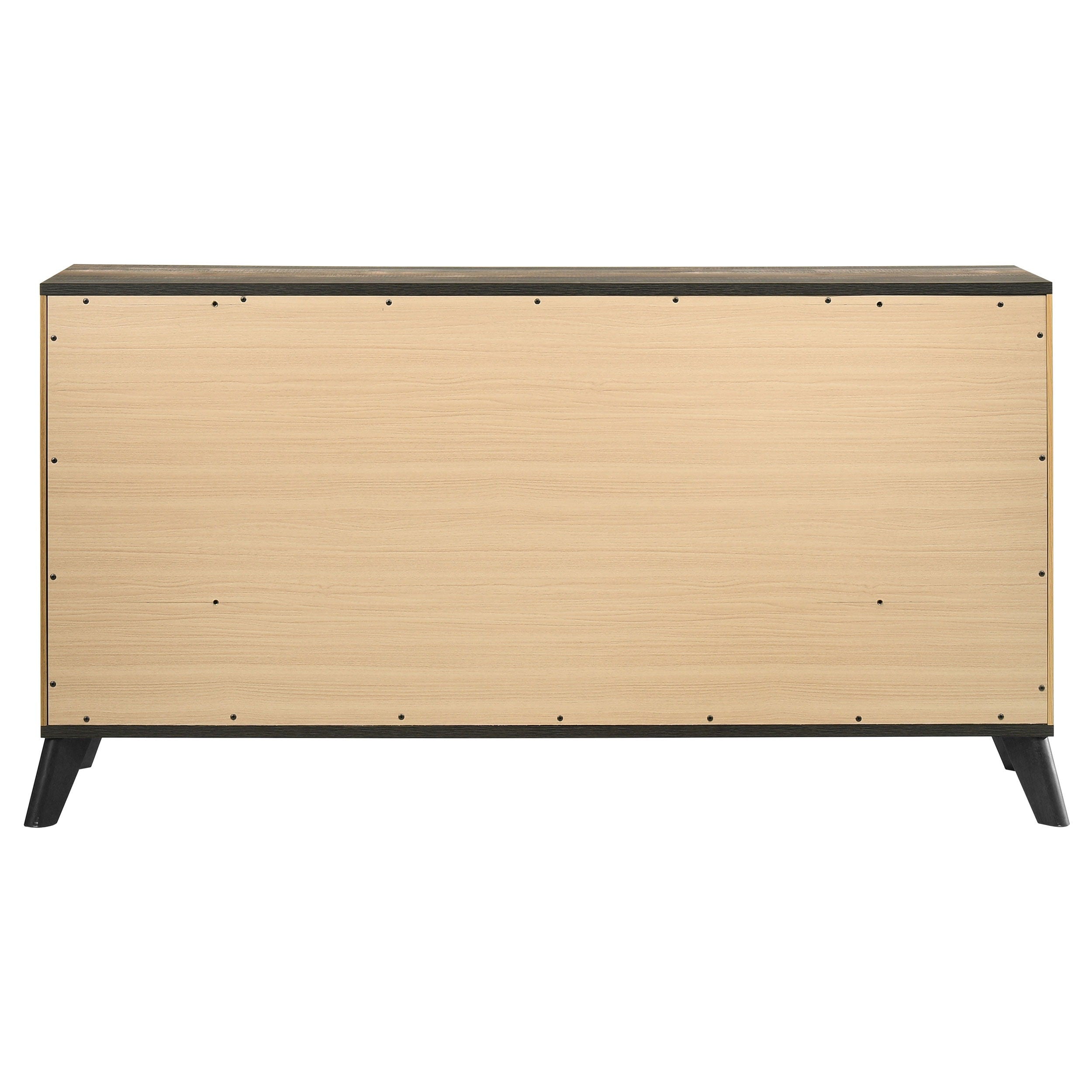 Kaywood - 6-Drawer Dresser Cabinet - Natural Pine