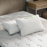 Ghostpillow Shredded - Customizable Soft Fluffy Gel Memory Foam & Siliconized Microfiber Pillow
