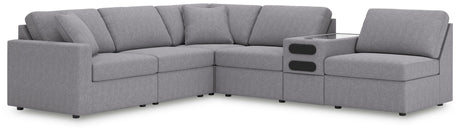Modmax - Sectional - Granite - view 2