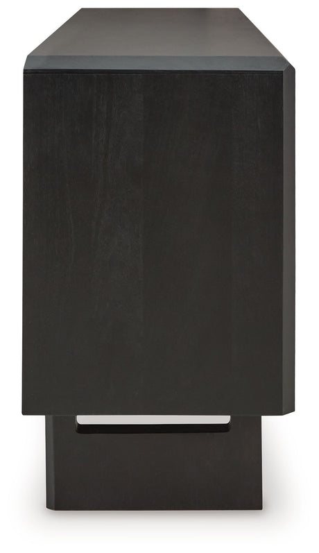 Farrelmore - Black - Accent Cabinet by Signature Design by Ashley® | Bel Furniture