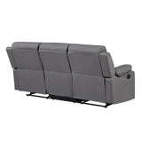 Blanche - Reclining Sofa With LED Lights