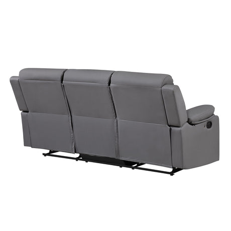 Blanche - Reclining Sofa With LED Lights - view 5