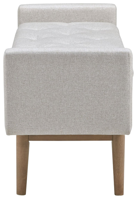 Briarson - Beige / Brown - Storage Bench by Signature Design by Ashley® | Bel Furniture