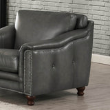 Belfast - Top Grain Leather Chair by Hydeline Furniture | Bel Furniture