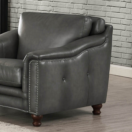 Belfast - Top Grain Leather Chair by Hydeline Furniture | Bel Furniture