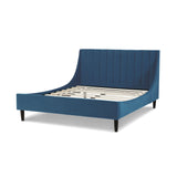 Aspen - Vertical Tufted Modern Headboard Platform Bed Set