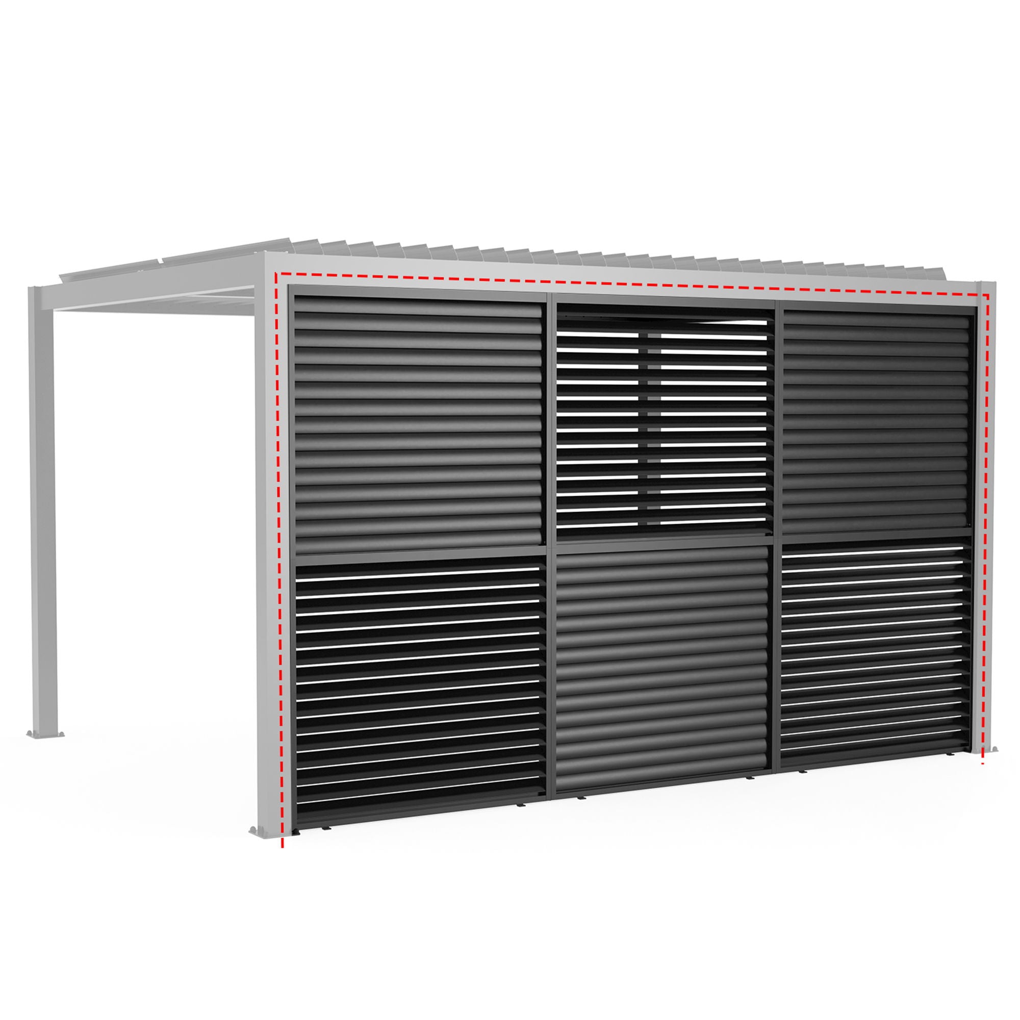 Louver Grille Frame & Louvers