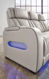 Boyington - Power Reclining Sofa With Adj Headrest by Signature Design by Ashley® | Bel Furniture