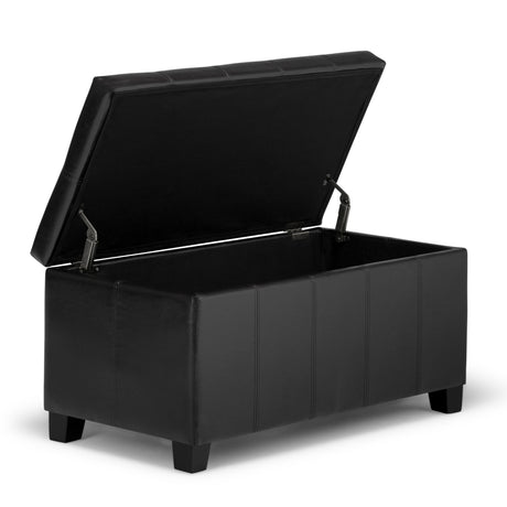 Dover - Upholstered Storage Ottoman Bench - view 11