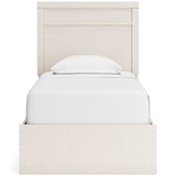 Stelsie - Twin Panel Bed - White