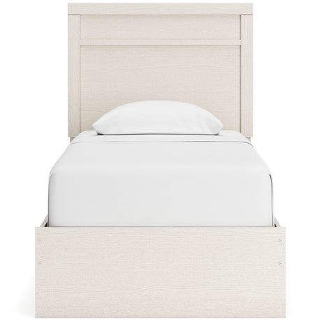Stelsie - Twin Panel Bed - White