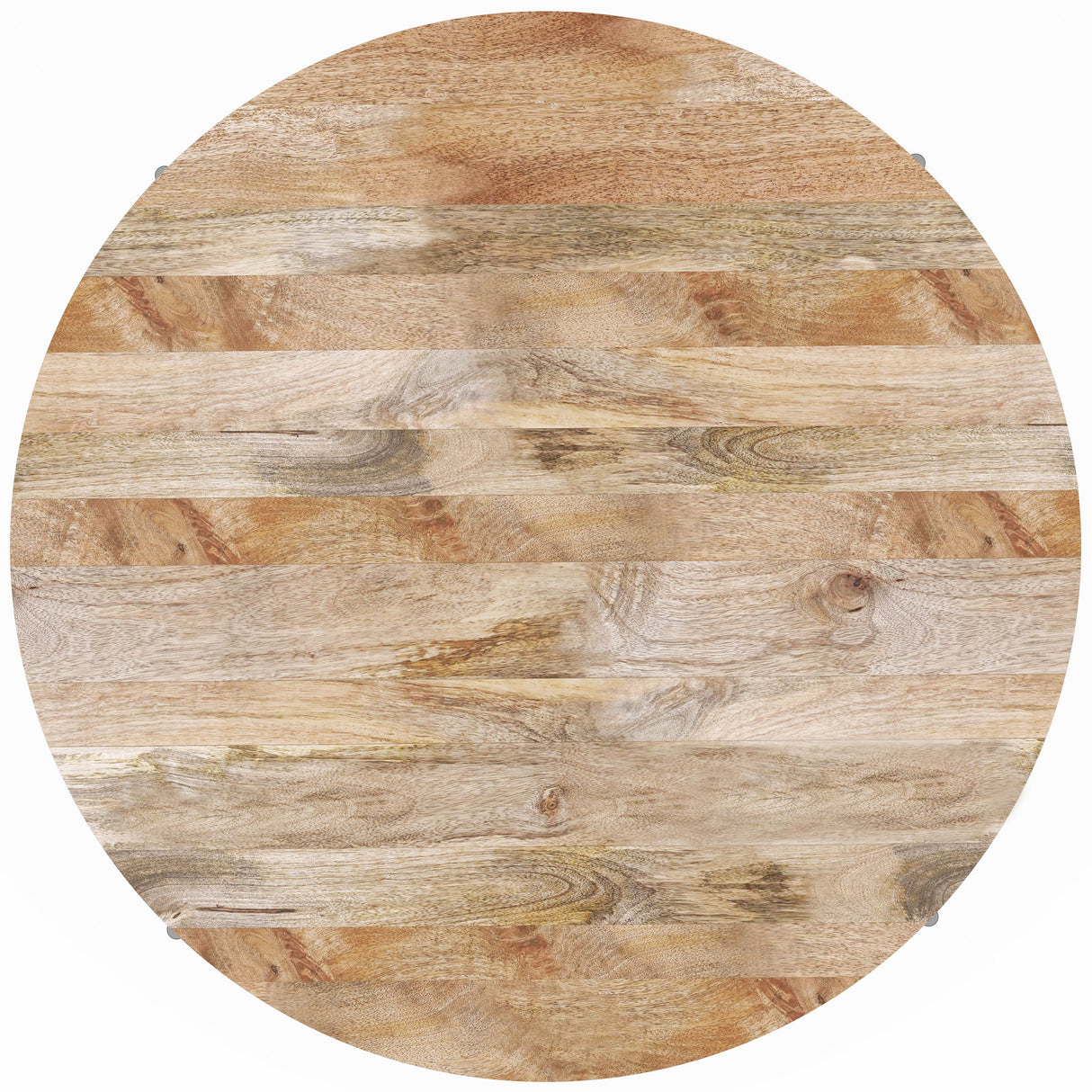 Rayburn - Drum Coffee Table - Natural by Simpli-Home | Bel Furniture