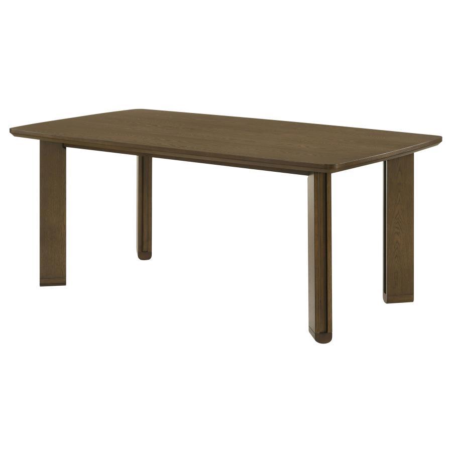 Ottowa - Rectangular Wood Dining Table - Brown by Coaster Fine Furniture | Bel Furniture